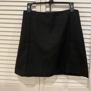 MANGO knit mini skirt